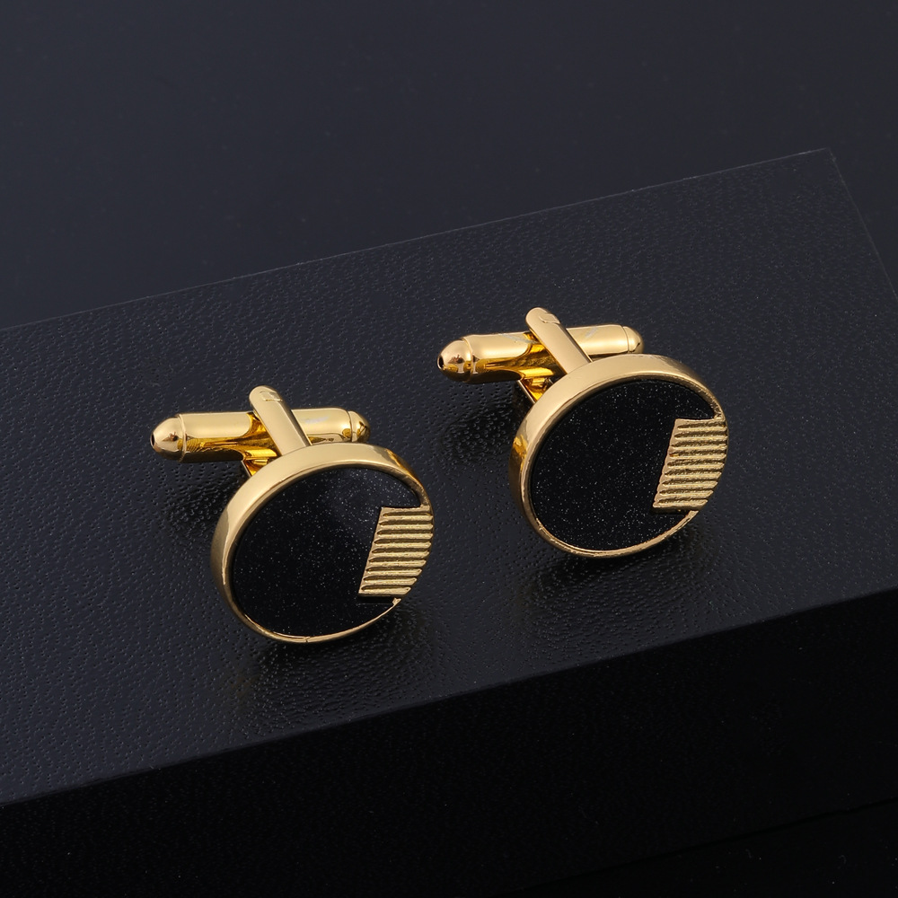 products cuff round black cufflinks French shirt cuff links cufflinks manufacturers