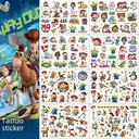 Buzz Lightyear Toy Story Cartoon Tattoo Stickers Children Water Transfer Disposable Tattoo Stickers for Boys and Girls