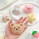Cartoon cute plush brooch rabbit pin jewelry doll accessories clothes bag hanging decoration accessories