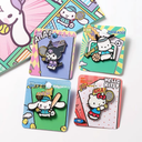 Comic Style Kulomi Brooch Cartoon Sanrio Metal Badge Cute Student Commemorative Badge Bag Accessories