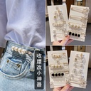 Jeans Waist Button Skirt Pin Pants Waist Tight Small Change Artifact Waist Anti-running Buckle Brooch Fixed Clothes