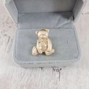 Bear Brooch High-end Fog Golden Cute Animal Pin College Style Matching Suit Set Collar Needle Alloy Products