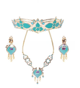 jewelry Indian Princess Crown children's necklace ear clip toy manufacturers spot