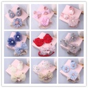 baby hair band socks set children boat Socks floor socks headband baby hairband hairpin hair accessories