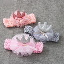 Princess Hair Belt Baby Birthday Headwear 0-12 Months Baby Girl Summer Crown born Hair Accessories