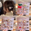 Children's Hairpin Women's Internet Celebrity Broken Hairpin Girl's Hairpin Headwear Clip Little Girl's Bangs Hair Accessories