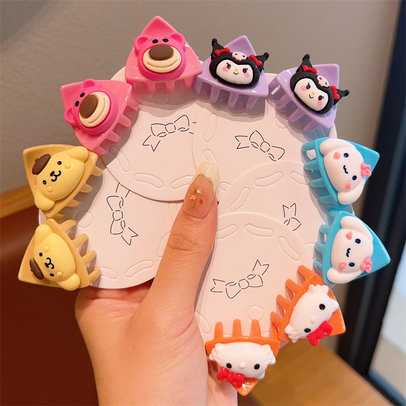 Children's Cartoon Cat Ears Small Grab Clip Cute Baby's Hair Break Break Hairpin Princess Bangs Hair Accessories