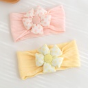 Baby's Fontanelle Hair Band Korean Cute Super Cute Tiger Flower Cotton Hair Accessories for Baby