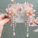 Han dust jewelry factory antique Han clothing headdress Chinese style children's clip girl tassel side clip step shake hair accessories