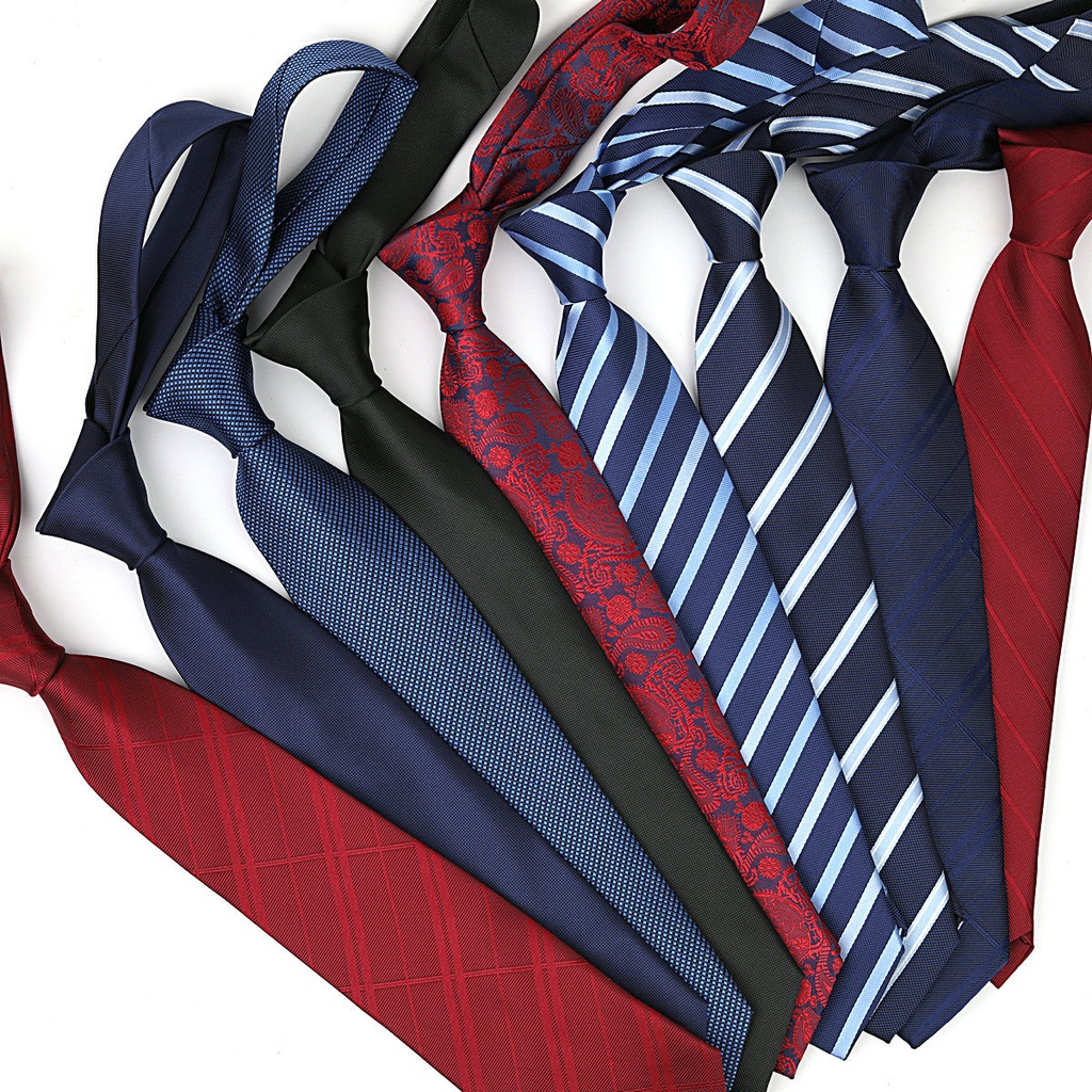 Tie men's business formal polyester stripe Korean casual professional tie manufacturers spot