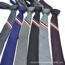Tie 5cm cotton elegant men's formal wear business tie in stock sample order