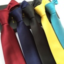 Strength merchants spot supply satin solid color 8cm fashion business professional men's tie