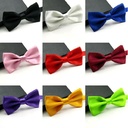 Men's Formal Dress Business Korean Style Wedding Groom Best Man Bow British Solid Color Dress Double Pleated Bow Tie Pot Tile