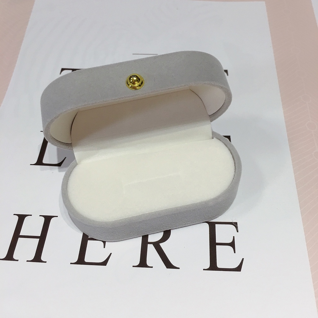 Jewelry Box suspension box plastic film box ring pendant earrings gift box high-end