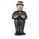 Small Top Hat Old Butler Watch Stand Watch Table Old Man Hat Creative Hat Grandpa Watch Storage Table