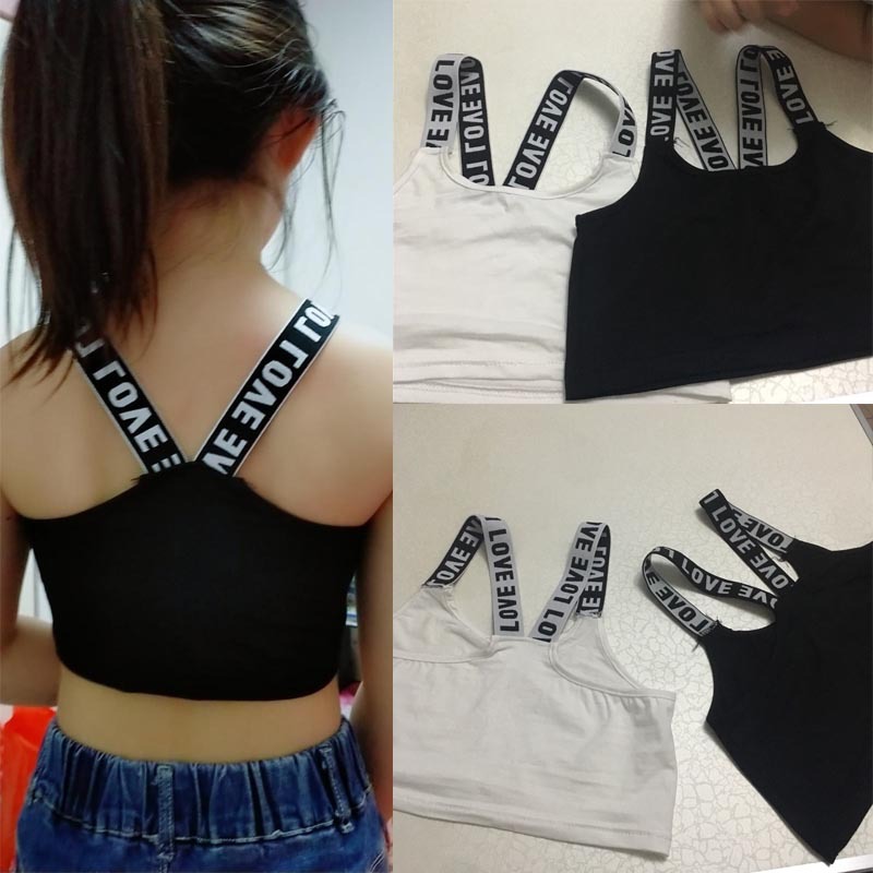 Children and Students Development Small Vest Middle and Big Children Modal Underwear Sling Tube Top Girls' Underwear Vest Bra