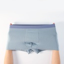 Men's underwear cotton antibacterial crotch four-corner panties drawdown waist comfortable cotton breathable boxer shorts