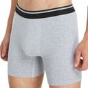 European size men's underwear men's long enlarged cotton four-corner American size large size breathable boxer shorts