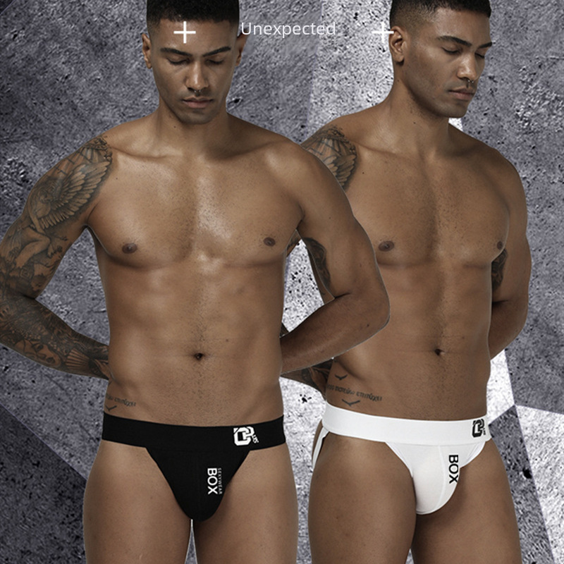 ORLVS men's underwear thong sexy double thong cotton sweat absorbent gay sexy underwear men OR213