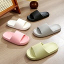 Thick bottom slippers for men and women summer bathroom bath Japanese and Korean mute soft bottom couple home sandals