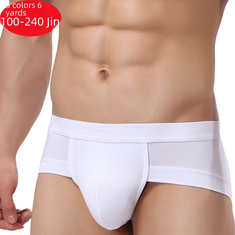 SHEIN version manufacturers directly supply fat men's modal briefs tide shorts anti-le a generation of hair