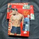 Authentic Longsha waist men's cotton boxers cotton two-pack comfortable natural breathable factory supply wholesale