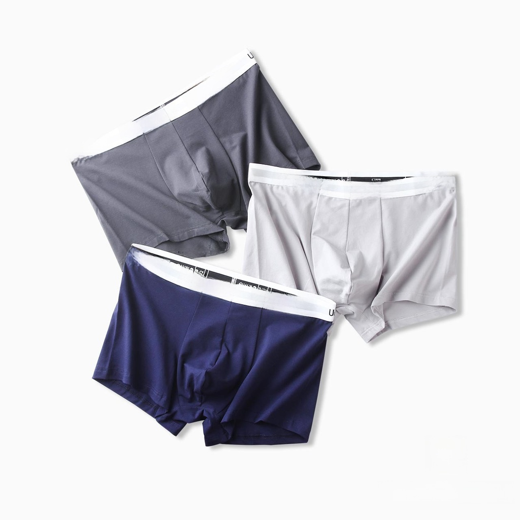 men's underwear 60 long-staple cotton underwear men's cotton antibacterial men's waist boxer underwear manufacturers