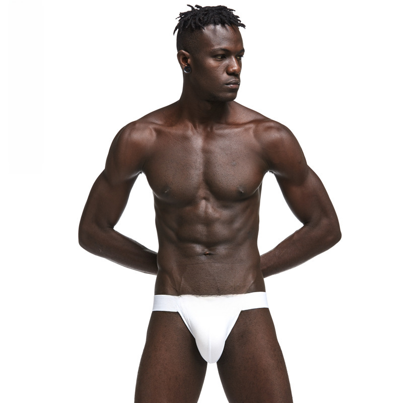 Men's underwear elastic cotton breathable sports double pants youth underwear sexy supply delivery