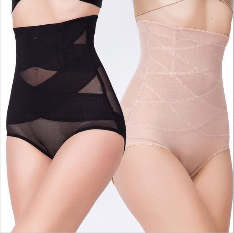 Seamless Slimming Waist Restraint Body Shaping Pants Stomach-Tucking Abdomen-Tucking Hip-lifting Postpartum High Waist Abdominal-Tucking Underwear for Women