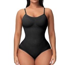 women's body shaping one-piece underwear belly contracting open hip lifting sling chest support body shaping jumpsuit briefs