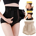 Abdominal Pants Women's Waist Tight Abdominal Hip-lifting Waist Pants Large Size Triangle Postpartum Belly-reducing Tight High Waist Body-shaping Pants