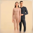 5A antibacterial men's autumn and winter thermal underwear suit graphene far infrared heating autumn clothes long pants women