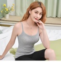 Large Size Modal No Steel Rings brat t Comfortable Vest with Chest Pad Sling Simple Inner Base Shirt