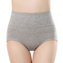 Plus size high waist underwear cotton women's postpartum belly contracting women's underwear cotton hip lifting high waist women's underwear