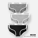 Large Size Women's Underwear Boxers Pure Cotton Summer Mid-Waist Anti-bacterial Girly Seamless Sexy Women's Triangle Shorts Head