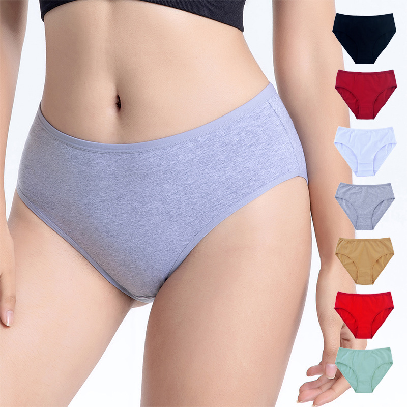 explosions underwear large size cotton Europe and the United States triangle women's underwear in high waist exclusive