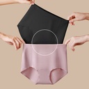 Modal cotton high waist belly seamless underwear women's cotton antibacterial hip women's cotton large size briefs autumn and winter