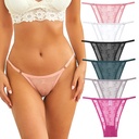 Explosions Lace Underwear European-size Transparent Underwear Thin Low-waist Women's Triangle Mesh Traceless Lace Underwear