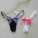 Little cute back bow mini bikini thong cute girl sexy underwear gift