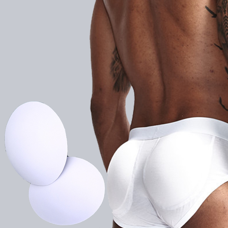 A pair of invisible buttocks sponge pad men's buttocks panties insert hip pad hip sponge multi-color generation hair