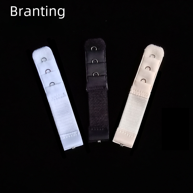 Elastic elastic three rows and one buckle Bra extension buckle stainless steel back extension buckle e-commerce factory direct supply