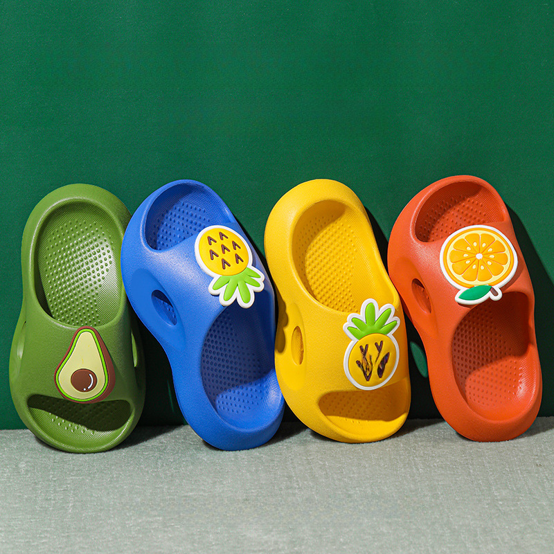 儿童拖鞋夏季女童室内居家用浴室男童防滑水果软底小孩凉拖鞋批发