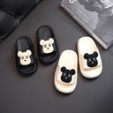 Cyber Celebrous Baby Bear Children's Slippers Summer Girls Cartoon Cute Home Bathroom Bath Non-Slip Sandals for Boys