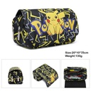 现货pokemon宠物精灵pikachu笔袋皮卡丘文具盒中小学生卡通铅笔袋