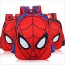 Schoolbag Boys Backpack Spiderman Kindergarten School Bag 1-3-6 Grade Cartoon School Bag 3D
