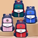 TOP BEAR Children's Ridge Protection Schoolbag Primary School Students' Large Capacity Backpack for Grade 1-6