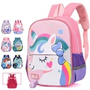 Fashion Kindergarten Middle and Large Class Pupils Backpack Children's Schoolbag Boys and Girls Cute Weight Reduction