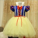 Halloween Children's Costume Snow White Dress Girls Anime Cosplay Masquerade Ponkas Dress Costume