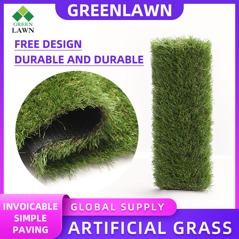 Multi size synthetic carpet artificial grass supermarket