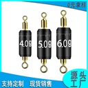 Swivel ring lead pendant scale lead eight ring lead leather fishing gear accessories connector fast lead
